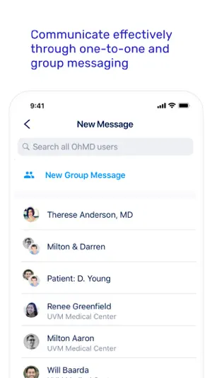 OhMD HIPAA Compliant Texting screenshot 5