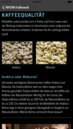 Nivona App screenshot 5