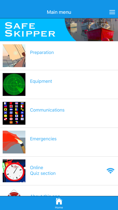 Screenshot #1 pour Safe Skipper: Marine Safety