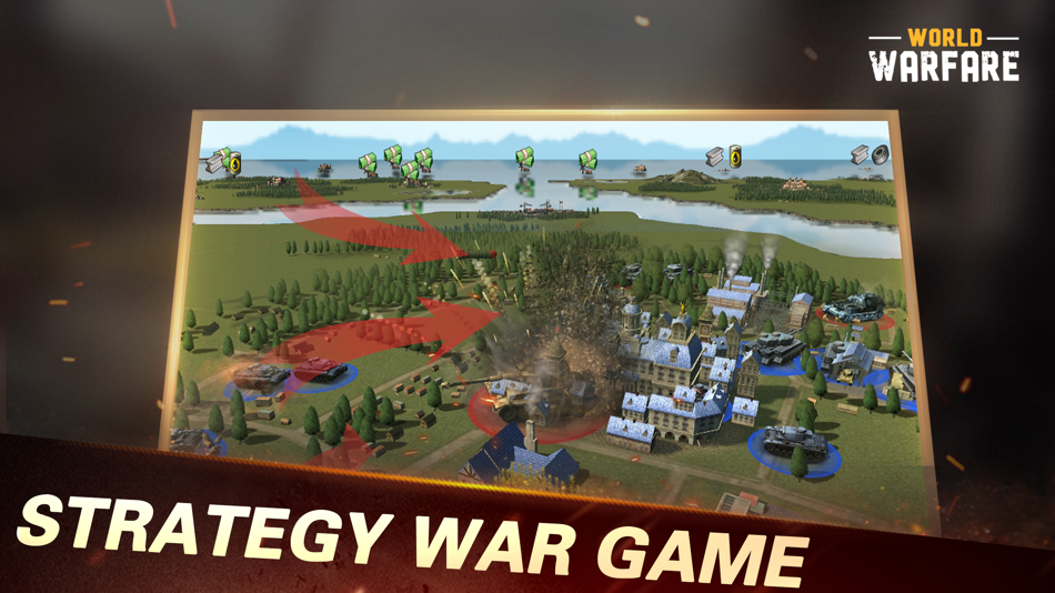#2. World Warfare (iOS) 由: Leshi Entertainment Co., Ltd.