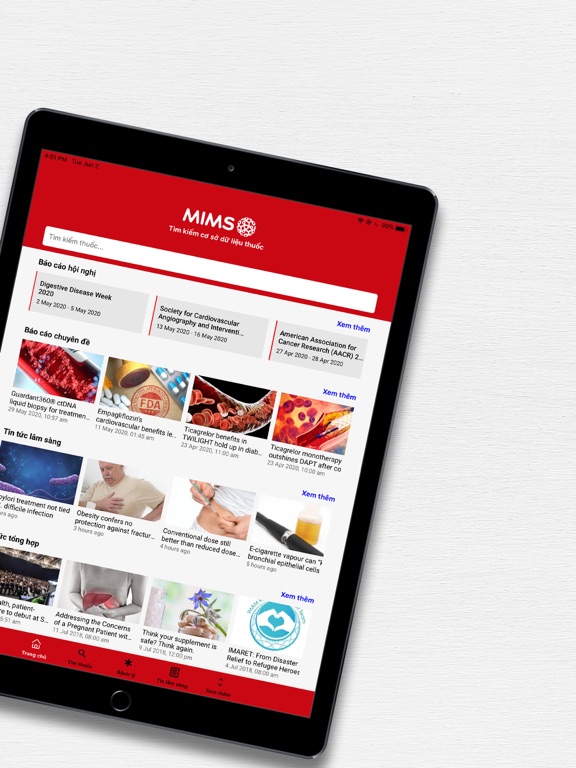 MIMS Vietnam iPad screenshot 2 - Medical app