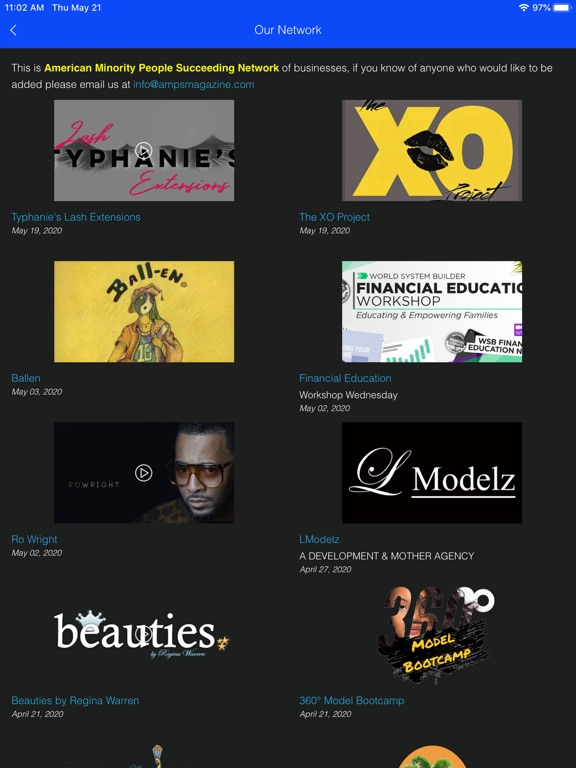 AMPS Magazine! iPad screenshot 4 - Lifestyle app