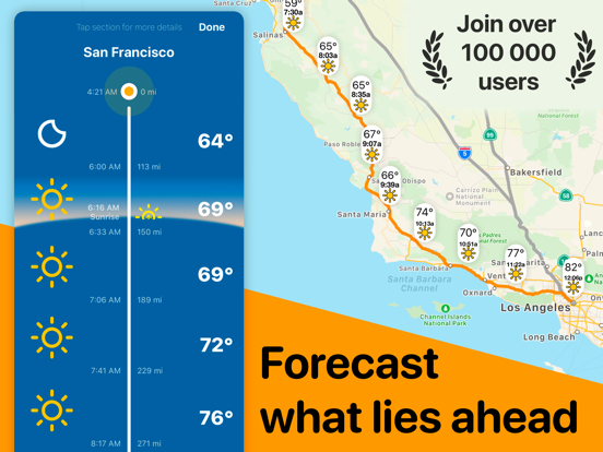 Screenshot #5 pour Weather on the Way
