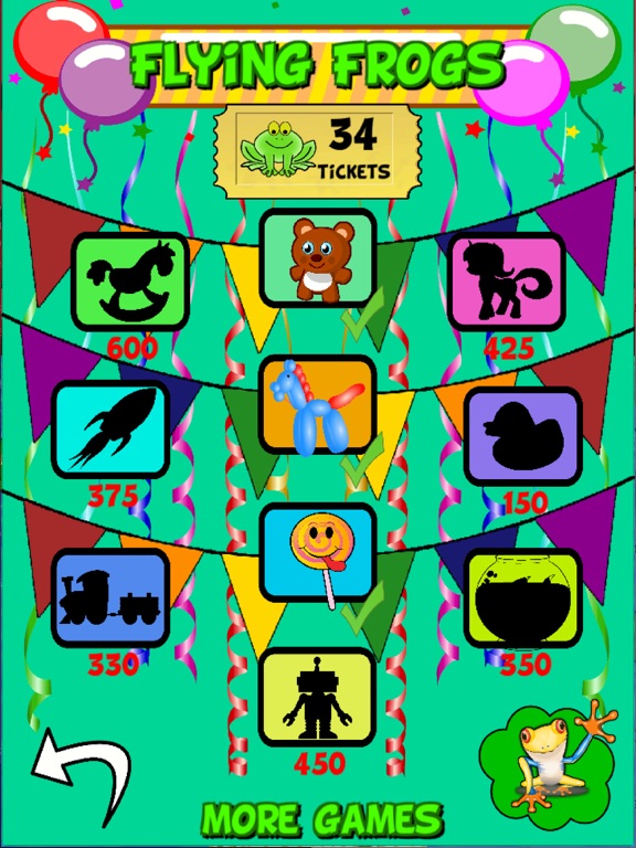 Flying Frogs iPad screenshot