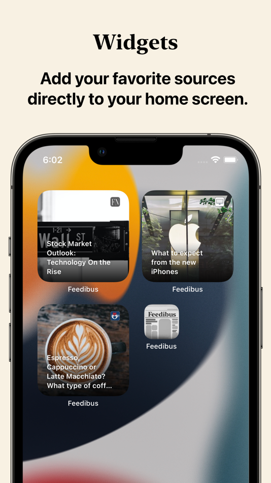 #8. Feedibus — RSS Feed Reader (iOS) De: Nicolas Neubauer