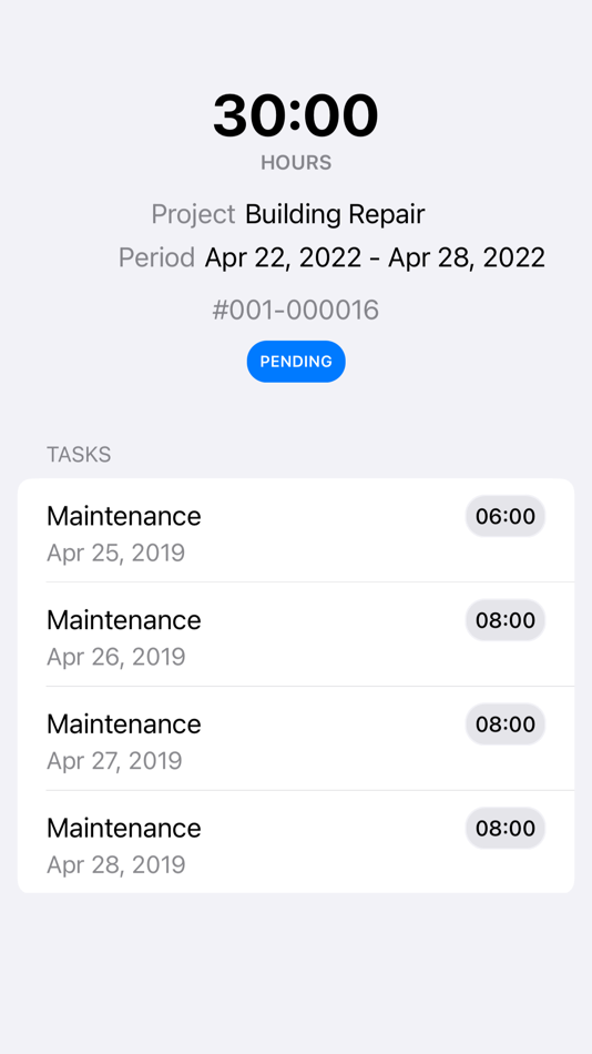 #5. Timesheet Center (macOS) 由: Starkode Limited Company