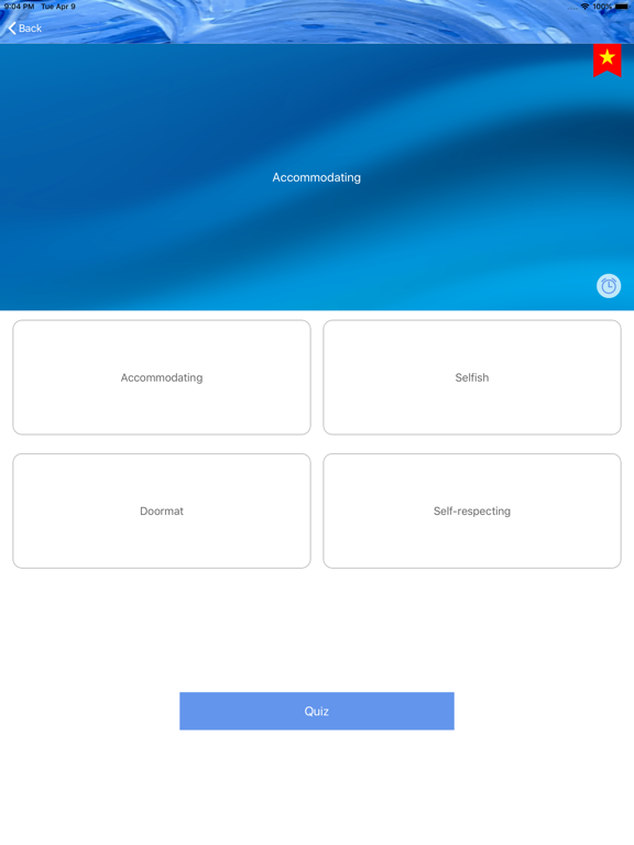 Fourchotomy iPad screenshot 3 - Lifestyle app