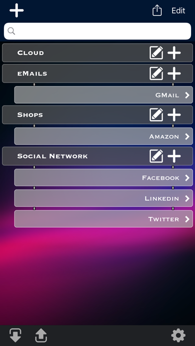 Password Control iPhone screenshot 1 - Utilities app