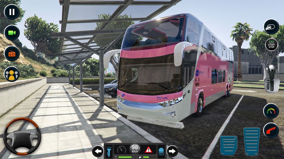#1. Ultimate Bus Driving Games 3D (iOS) By: Akasha Zia