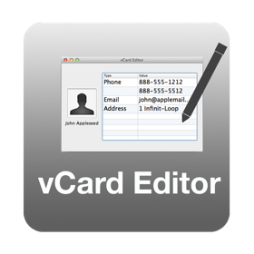 Screenshots (5) vCard Editor2