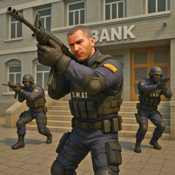 Bank Robbers Vs Police Battle
