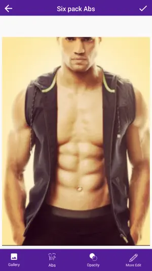 AI Six Pack :Abs Photo Camera screenshot 1