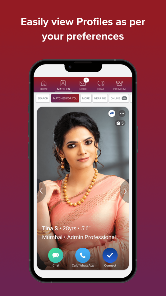 #2. Sangam.com - Matrimonial App (iOS) 由: People Interactive (I) Pvt. Ltd.