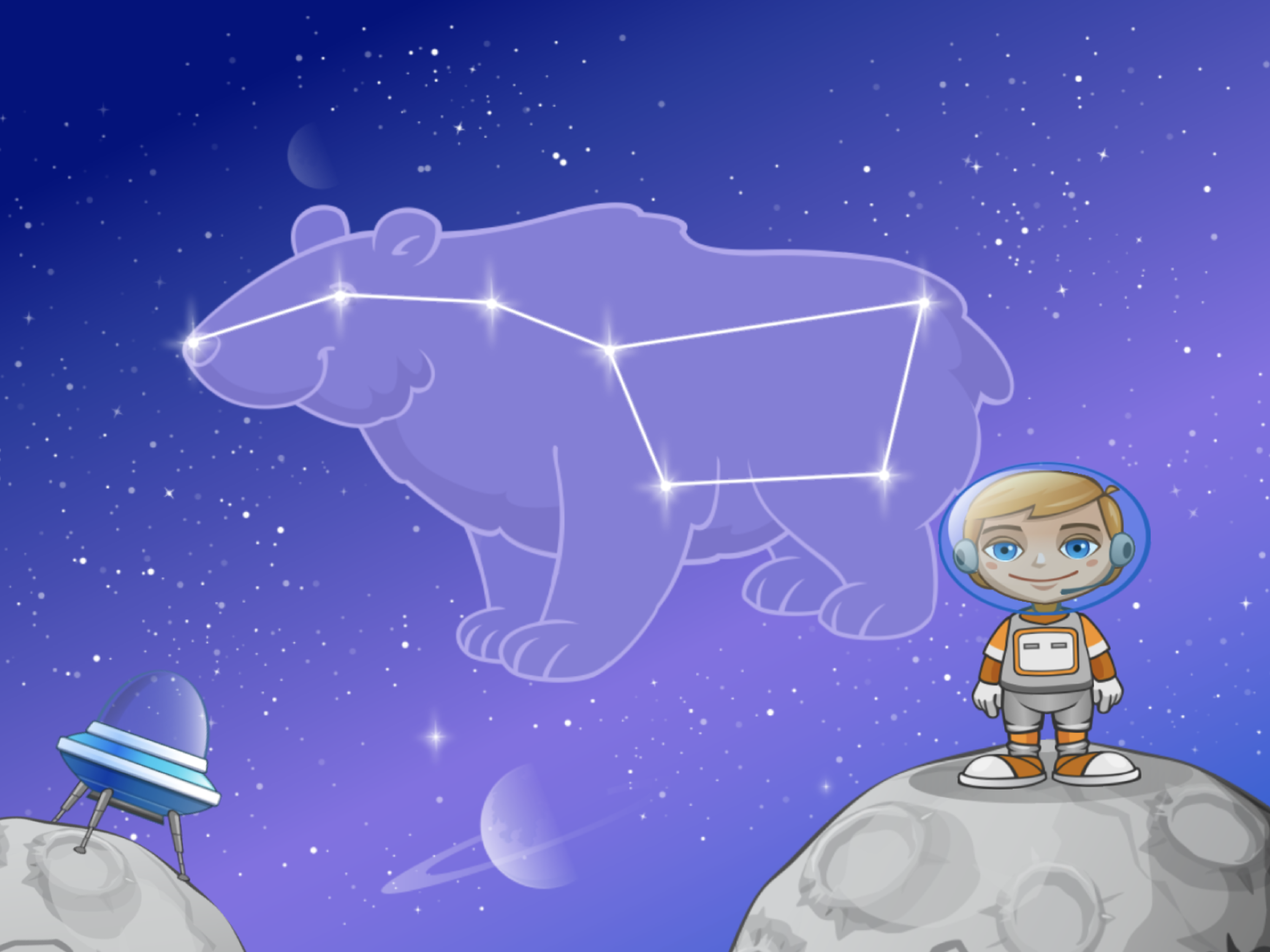 Jack in Space! Preschool kids