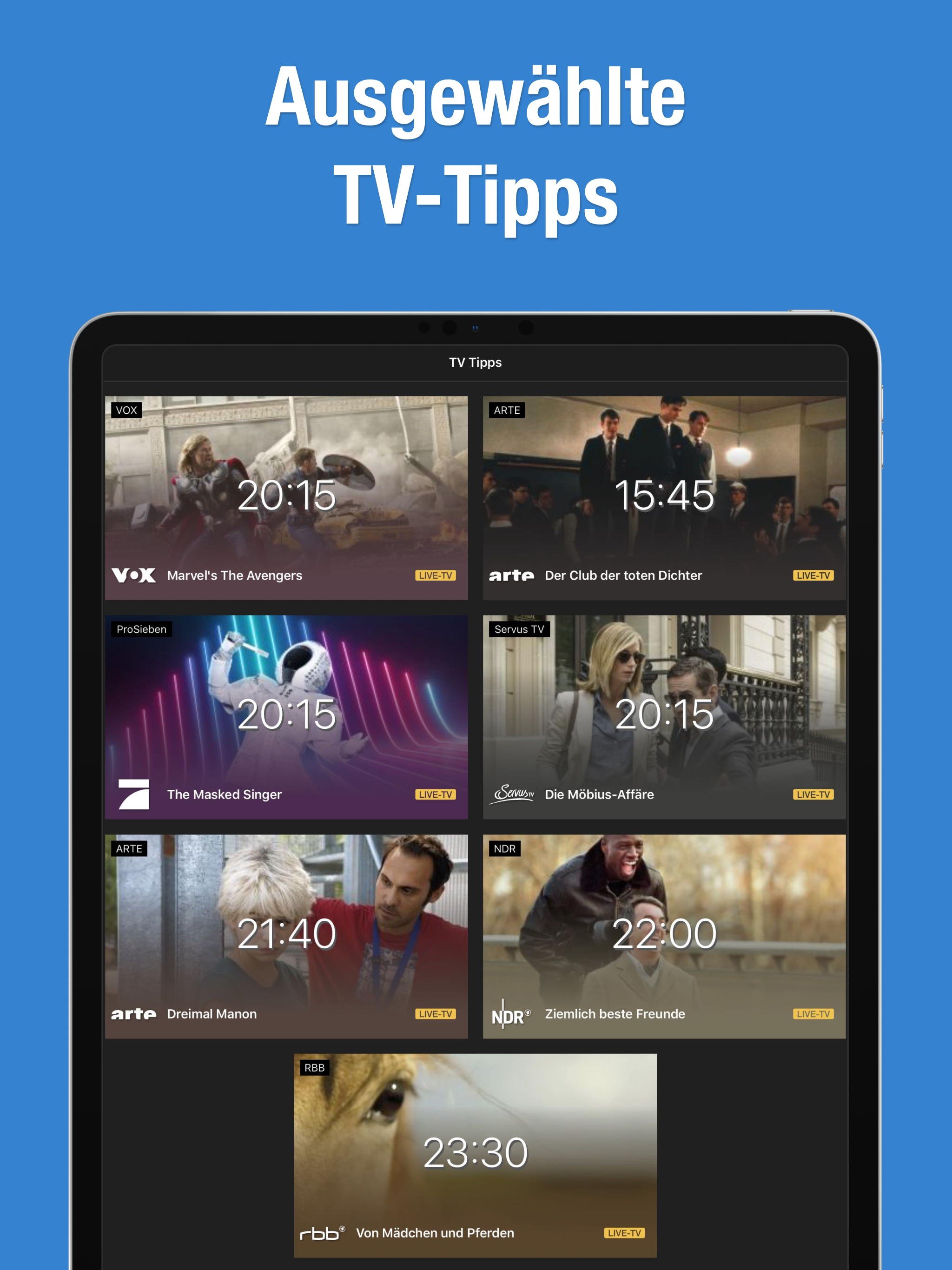 TV.de Live TV Streaming