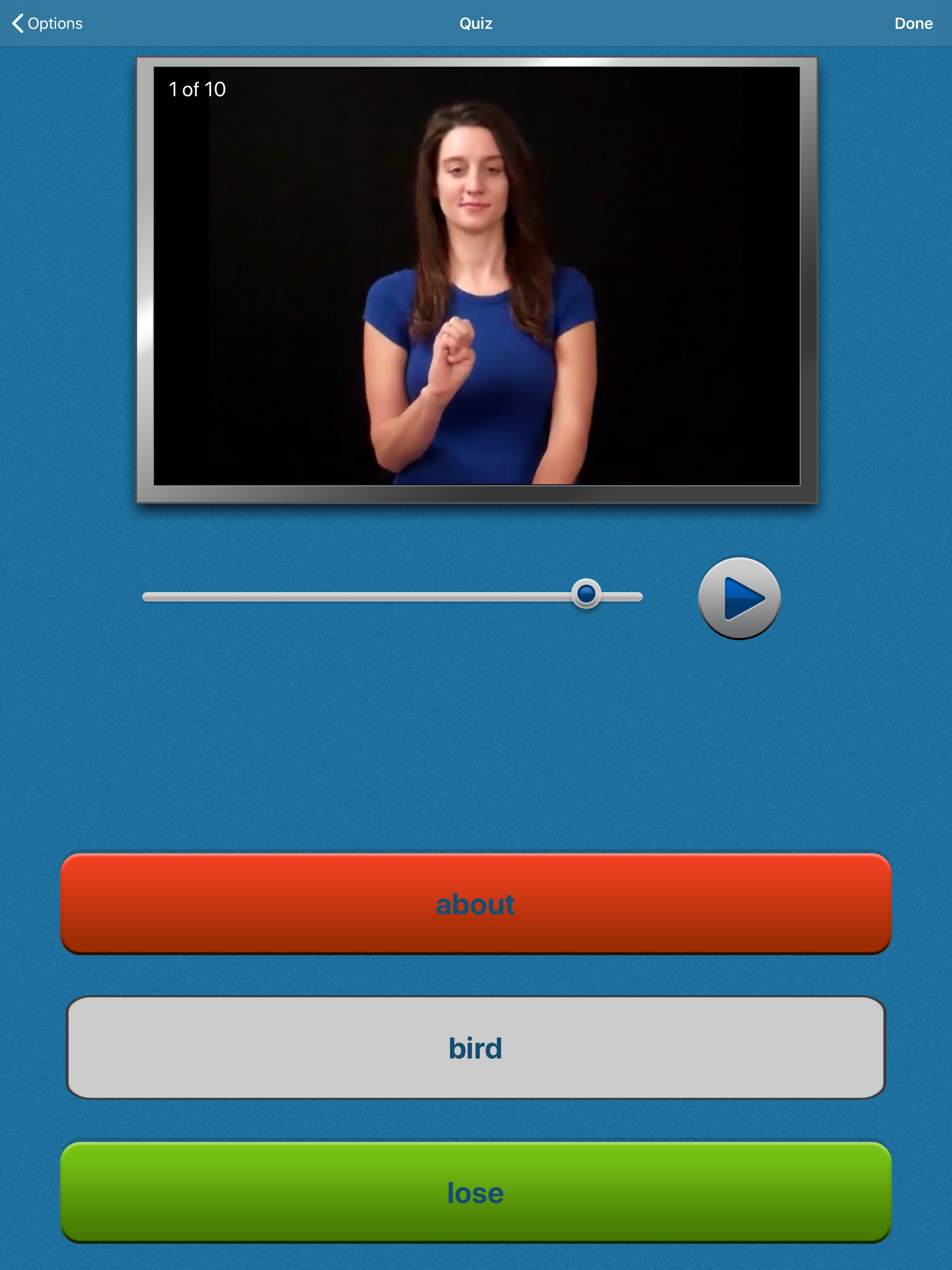 ASL Fingerspell Dictionary screenshot 11