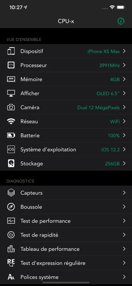 CPU-x Dasher z battery life