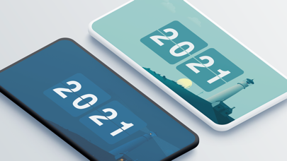 Flip clock & clock widget Screenshot