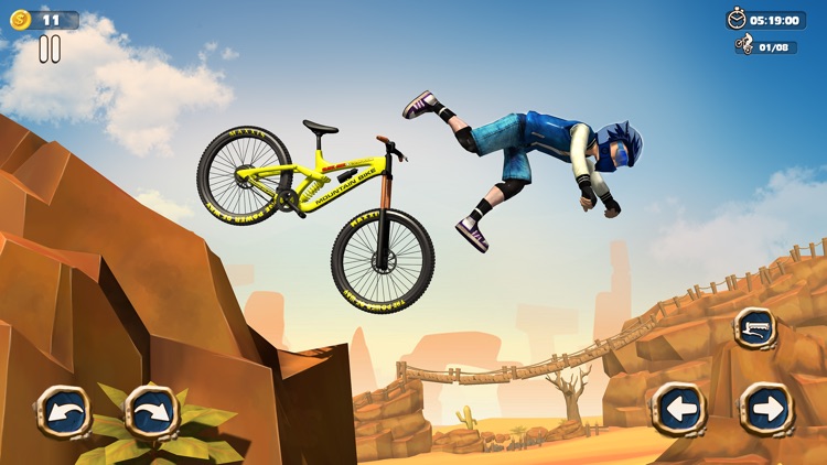 Dirt Bike Hill Racing Game screenshot-4
