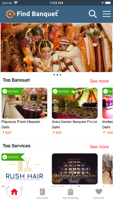 Find Banquet Screenshot