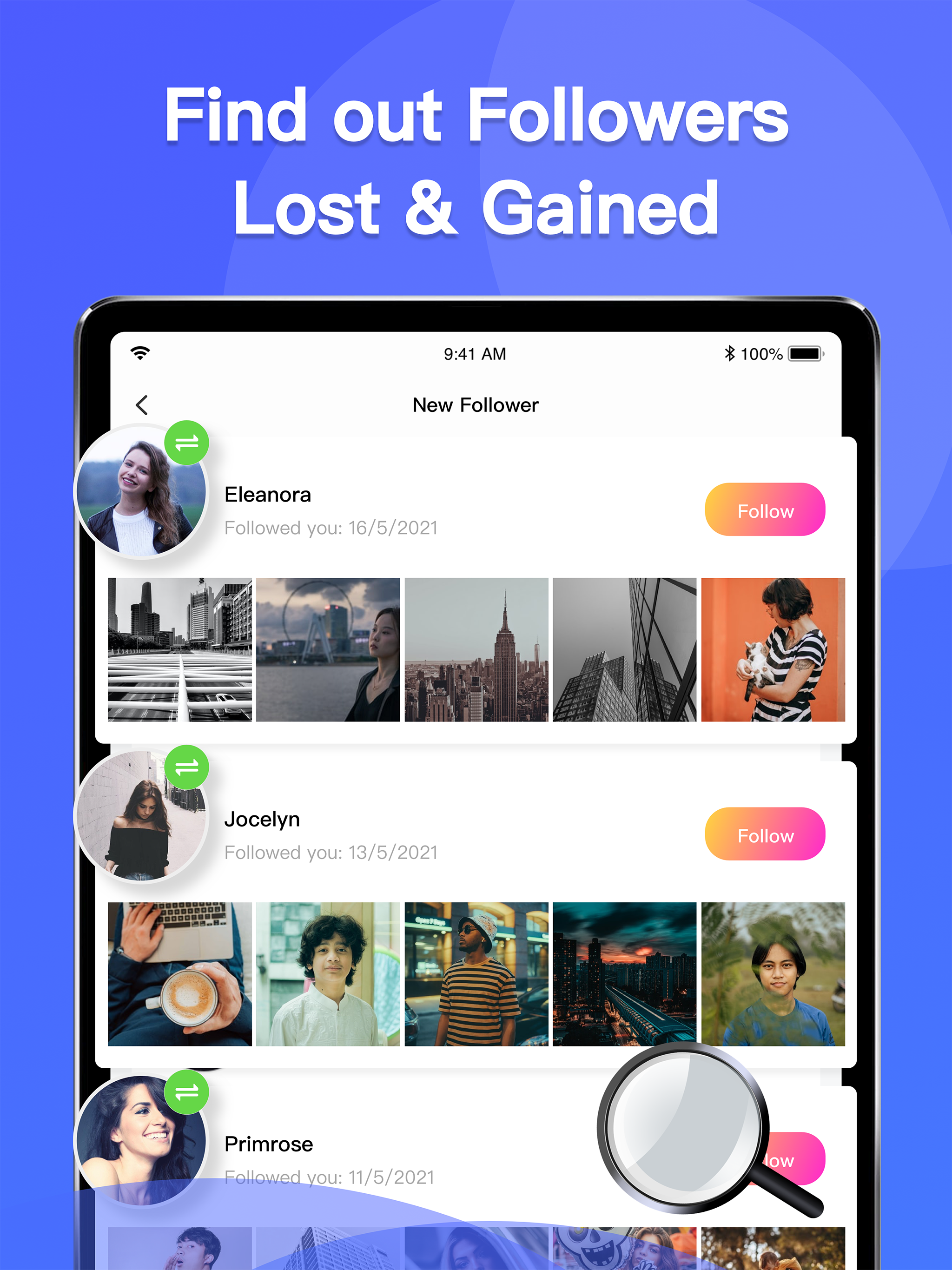 Reports: Followers Unfollowers screenshot 10