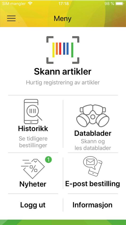 #1. BS ordre (iOS) 由: Entry AS