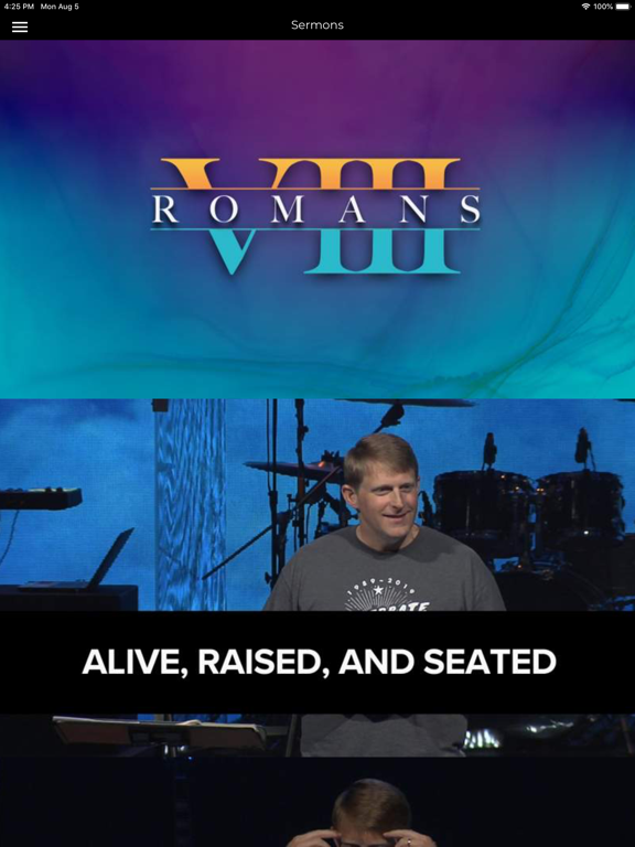 Perimeter Church iPad screenshot 5 - Education app