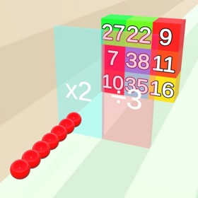 Ball Snake vs Numbers