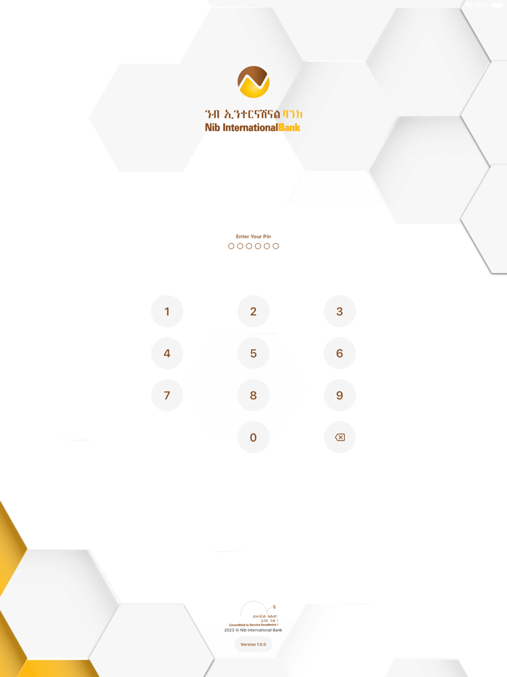 #1. NIBtera: NIB Mobile Banking (iOS) By: Nib International Bank SC