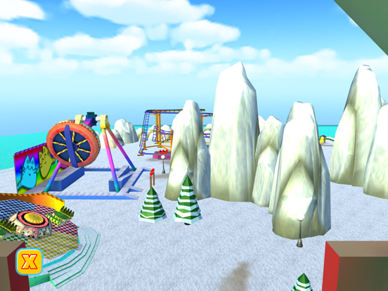 Cat Theme & Amusement Ice Park iPad screenshot