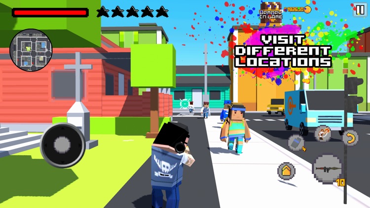 Gangster && Mafia Pixel World screenshot-6