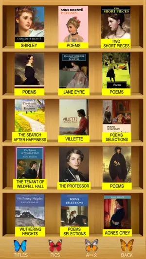 The Brontë Sisters Books screenshot 2
