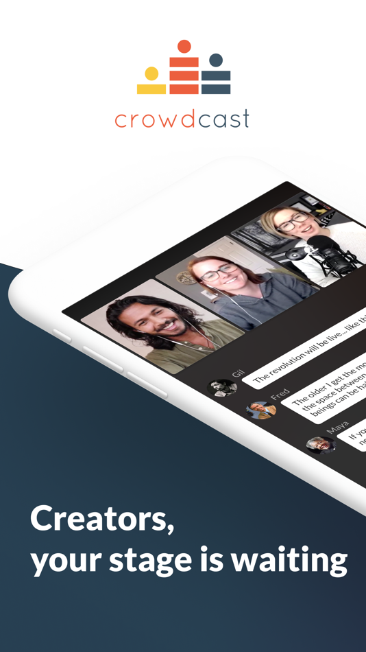 #1. Crowdcast Mobile (iOS) Podle: Crowdcast
