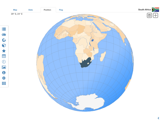 Screenshot #2 for World atlas & world map MxGeo
