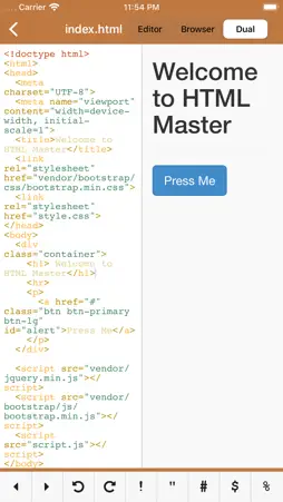 HTML Master: Code Editor screenshot 2