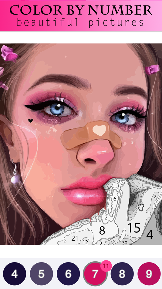 #2. Paint Color - Color by Number (iOS) 由: 丽丹 王