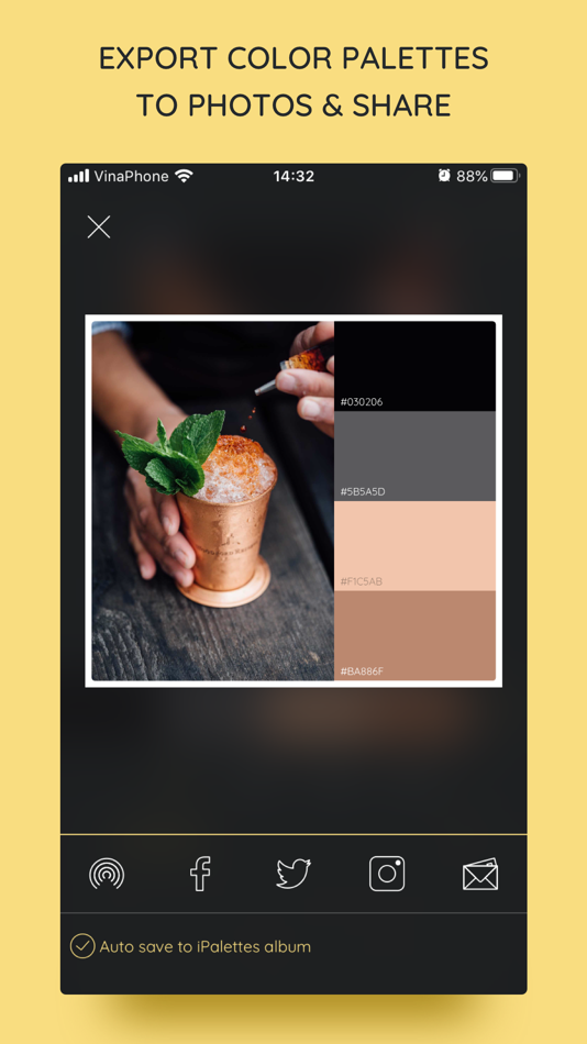 #6. iPalettes - Color palettes (iOS) 由: Thi Hoang