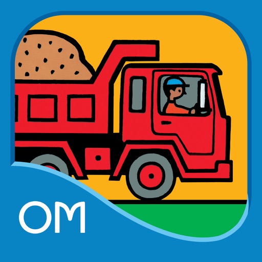 Trucks - Byron Barton App Icon - Oceanhouse Media