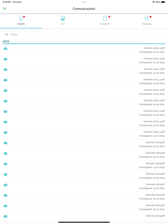 Screenshot #5 pour Cedolino APP