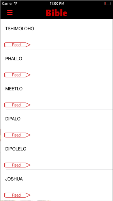 Sesotho Bible iPhone screenshot 5