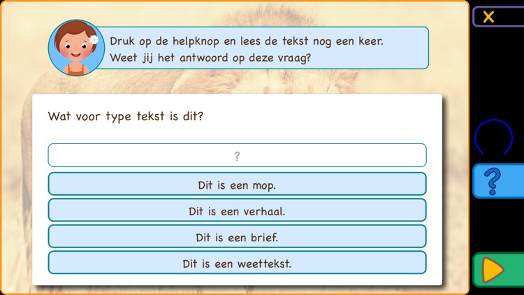 Begrijpend lezen; De savanne screenshot-4