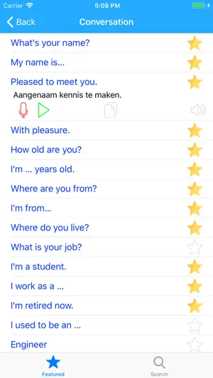 Learn Dutch Phrasebook screenshot 2