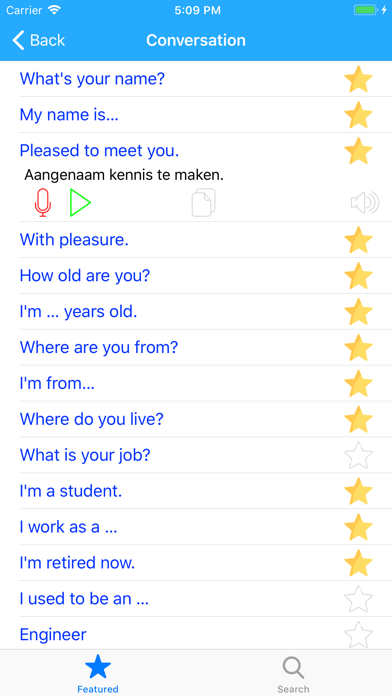 Learn Dutch Phrasebook Screenshot 2 of 7