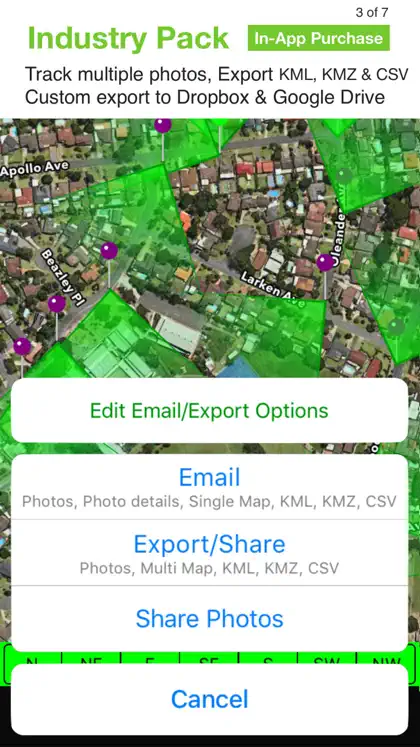 Screenshot 6 di 6 di Solocator - GPS Field Camera