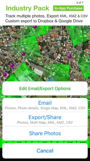 Screenshot von Solocator - GPS Field Camera auf dem iPhone 6