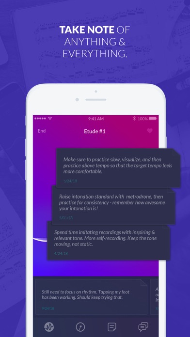 Modacity: Pro Music Practice iPhone screenshot 6 - Music app