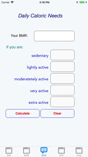 BMI,BMR and more screenshot 3