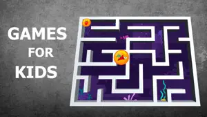 Toddler kids games puzzle Maze screenshot 1