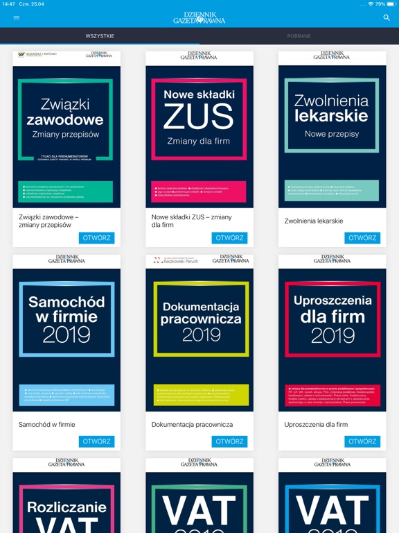DGP - Dziennik Gazeta Prawna iPad screenshot 4 - News app
