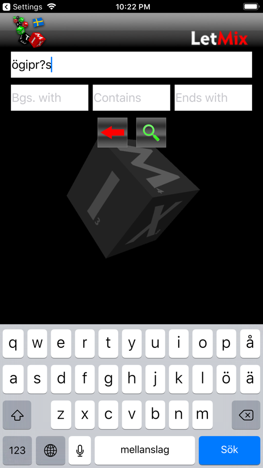 #1. LetMix for Wordfeud (Swedish) (iOS) 由: Bo Peters